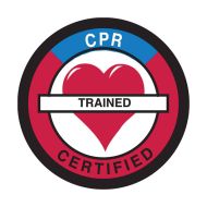 42294 Hard Hat Label - CPR Trained Certified