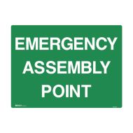 832491 Emergency Information Sign - Emergency Assembly Point 