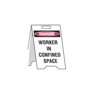 839046 Heavy Duty Floor Stand - Danger Workers In Confined Space.jpg