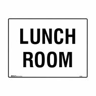 839160 Building & Construction Sign - Lunch Room 