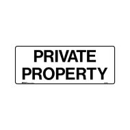 840108 Property Sign - Private Propery 