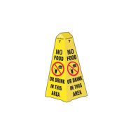 842034 Econ-O-Safety Cone - No Food Or Drink In This Area.jpg
