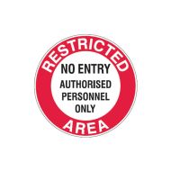 845478 Floor Sign - No Entry Authorised Personnel Only.jpg