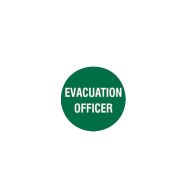 845739 Hard Hat Specialty Emblems - Evacuation Officer