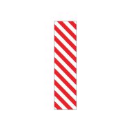 858775 Bounce Back Warning Post Sign - Red-White Diagonal Stripes.jpg