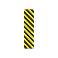 858793 Bounce Back Warning Post Sign - Yellow-Black Stripes.jpg