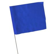 Plain Marking Flags Blue -  Pack of 100