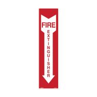 PF834988 Fire Equipment Sign - Fire Extinguisher Arrow Down 