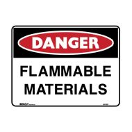 PF835295 Danger Sign - Flammable Materials 