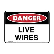 PF835791 Danger Sign - Live Wires 