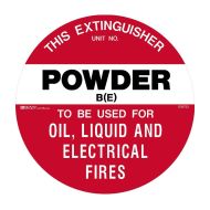 PF836732 Fire Disc - Powder B(E) 