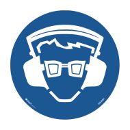 PF838747 Pictogram - Ear And Eye Protection 