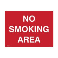 PF840549 Prohibition Sign - No Smoking Area 