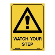 PF840830 Warning Sign - Watch Your Step 
