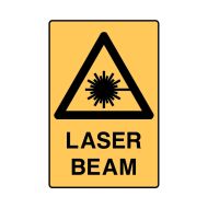 PF841661 Warning Sign - Laser Beam 