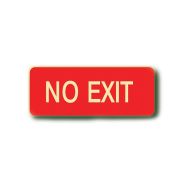 PF843314 Exit Floor Sign - No Exit 