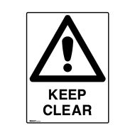 PF847635 Mining Site Sign - Keep Clear 