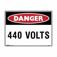 PF847683 Electrical Hazard Sign - Danger 440 Volts 