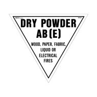 PF848064 Fire Equipment Sign - Dry Powder AB(E) 