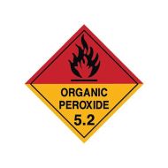Dangerous Goods Labels - Organic Peroxide 5.2