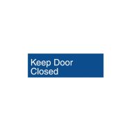 PF863073 Engraved Office Sign - Keep Door Closed 