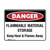 PF872492 UltraTuff Sign - Flammable Material Storage 