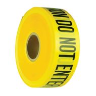 Printed Barricade Tapes - Caution Do Not Enter, W75mm x L300m