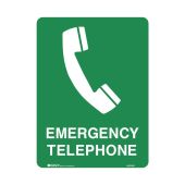 835340 Emergency Information Sign - Emergency Telephone 